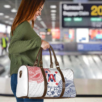 Kingdom of Uvea 1842-1860 Personalized Travel Bag Wallis and Futuna Polynesian Tribal Pattern - Polynesian Pride