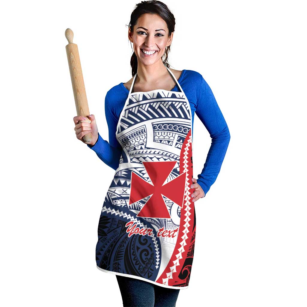Kingdom of Uvea 1860-1886 Personalized Apron Wallis and Futuna Polynesian Tribal Pattern - Polynesian Pride