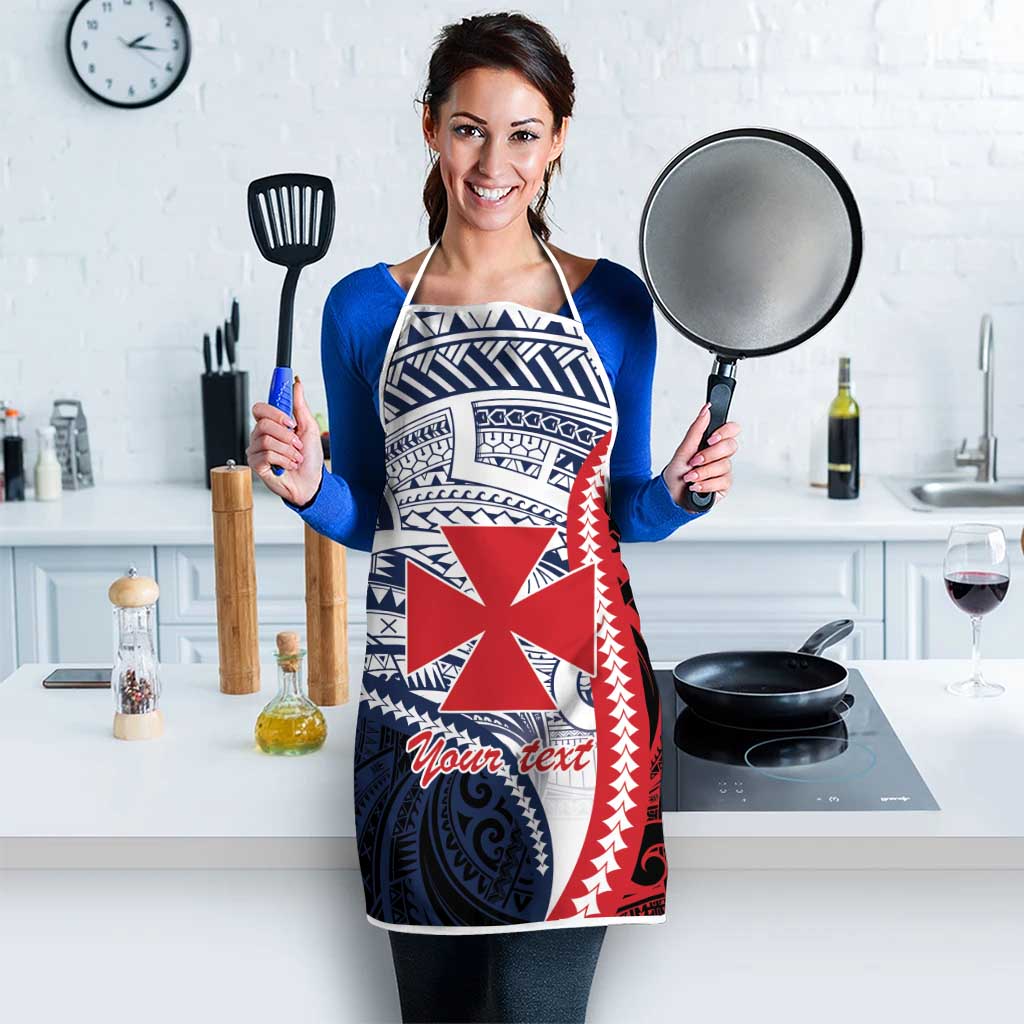Kingdom of Uvea 1860-1886 Personalized Apron Wallis and Futuna Polynesian Tribal Pattern - Polynesian Pride