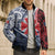 Kingdom of Uvea 1860-1886 Personalized Bomber Puffer Jacket Wallis and Futuna Polynesian Tribal Pattern - Polynesian Pride