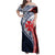 Kingdom of Uvea 1860-1886 Personalized Family Matching Off Shoulder Maxi Dress and Hawaiian Shirt Wallis and Futuna Polynesian Tribal Pattern