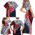 Kingdom of Uvea 1860-1886 Personalized Family Matching Short Sleeve Bodycon Dress and Hawaiian Shirt Wallis and Futuna Polynesian Tribal Pattern