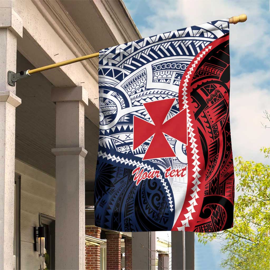 Kingdom of Uvea 1860-1886 Personalized Garden Flag Wallis and Futuna Polynesian Tribal Pattern
