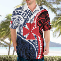 Kingdom of Uvea 1860-1886 Personalized Hawaiian Shirt Wallis and Futuna Polynesian Tribal Pattern