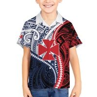 Kingdom of Uvea 1860-1886 Personalized Hawaiian Shirt Wallis and Futuna Polynesian Tribal Pattern