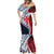 Kingdom of Uvea 1860-1886 Personalized Mermaid Dress Wallis and Futuna Polynesian Tribal Pattern