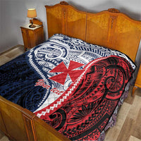 Kingdom of Uvea 1860-1886 Personalized Quilt Wallis and Futuna Polynesian Tribal Pattern