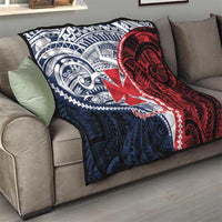 Kingdom of Uvea 1860-1886 Personalized Quilt Wallis and Futuna Polynesian Tribal Pattern