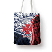 Kingdom of Uvea 1860-1886 Personalized Tote Bag Wallis and Futuna Polynesian Tribal Pattern - Polynesian Pride