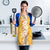 Hawaiian Lei Day Apron Gold Hibiscus Flowers Lei Art - Polynesian Pride