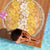 Hawaiian Lei Day Beach Blanket Gold Hibiscus Flowers Lei Art