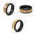 Hawaiian Lei Day Spinner Ring Gold Hibiscus Flowers Lei Art - Polynesian Pride