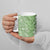 Hawaiian Lei Day Ceramic Mug Green Hibiscus Flowers Lei Art - Polynesian Pride