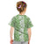 Hawaiian Lei Day Kid T Shirt Green Hibiscus Flowers Lei Art