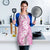 Hawaiian Lei Day Apron Pink Hibiscus Flowers Lei Art - Polynesian Pride