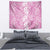 Hawaiian Lei Day Tapestry Pink Hibiscus Flowers Lei Art