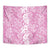 Hawaiian Lei Day Tapestry Pink Hibiscus Flowers Lei Art