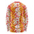 Hawaiian Lei Day Long Sleeve Shirt Red Hibiscus Flowers Lei Art