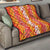 Hawaiian Lei Day Quilt Red Hibiscus Flowers Lei Art