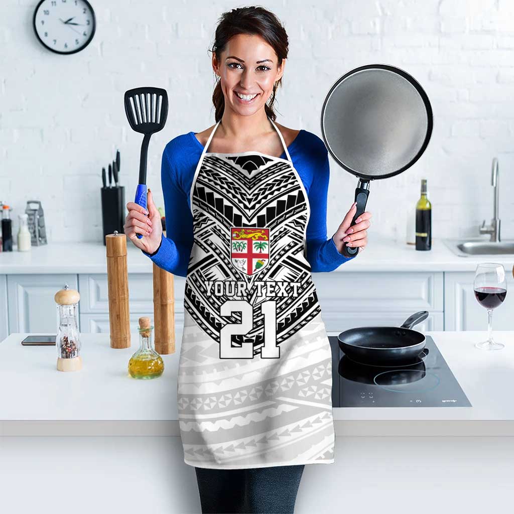 Flying Fijians Pacific Fiji Rugby Custom Apron Polynesian Pattern - Polynesian Pride