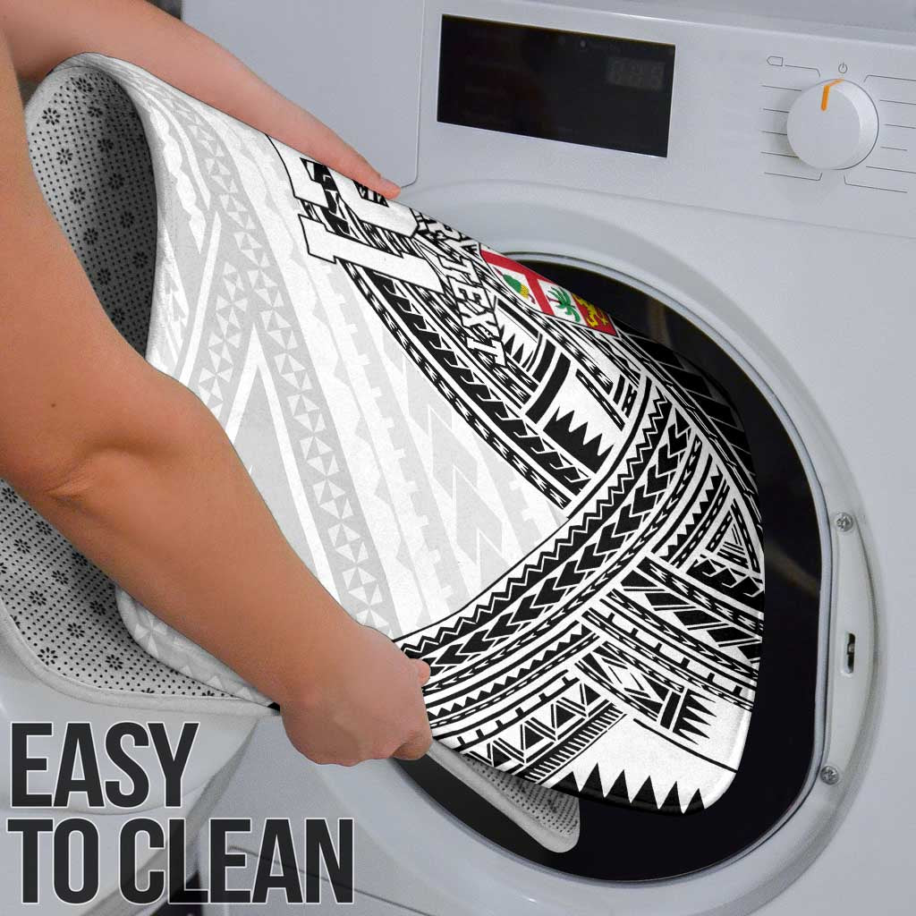 Flying Fijians Pacific Fiji Rugby Custom Bathroom Set Polynesian Pattern - Polynesian Pride