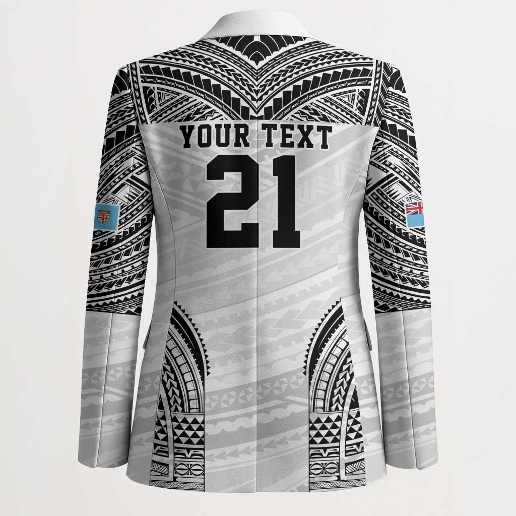 Flying Fijians Pacific Fiji Rugby Custom Blazer Polynesian Pattern - Polynesian Pride
