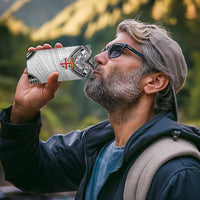 Flying Fijians Pacific Fiji Rugby Custom 4 in 1 Can Cooler Tumbler Polynesian Pattern