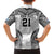 Flying Fijians Pacific Fiji Rugby Custom Family Matching Off Shoulder Short Dress and Hawaiian Shirt Polynesian Pattern