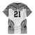 Flying Fijians Pacific Fiji Rugby Custom Family Matching Off Shoulder Short Dress and Hawaiian Shirt Polynesian Pattern