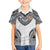 Flying Fijians Pacific Fiji Rugby Custom Family Matching Off Shoulder Short Dress and Hawaiian Shirt Polynesian Pattern