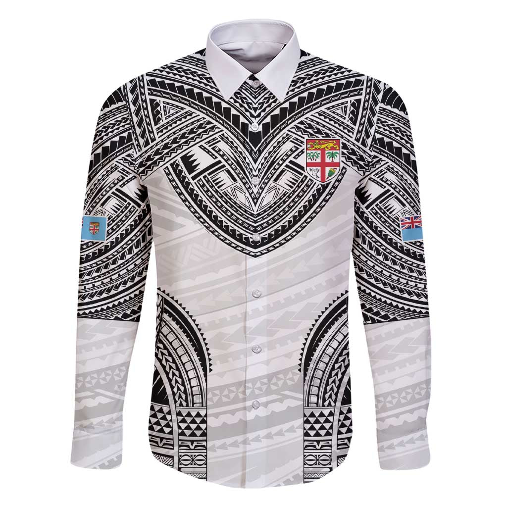 Flying Fijians Pacific Fiji Rugby Custom Family Matching Short Sleeve Bodycon Dress and Hawaiian Shirt Polynesian Pattern