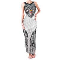 Flying Fijians Pacific Fiji Rugby Custom Family Matching Tank Maxi Dress and Hawaiian Shirt Polynesian Pattern
