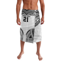 Flying Fijians Pacific Fiji Rugby Custom Lavalava Polynesian Pattern LT9 White - Polynesian Pride
