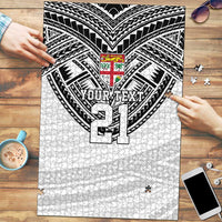 Flying Fijians Pacific Fiji Rugby Custom Puzzle Polynesian Pattern - Polynesian Pride