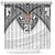 Flying Fijians Pacific Fiji Rugby Custom Shower Curtain Polynesian Pattern