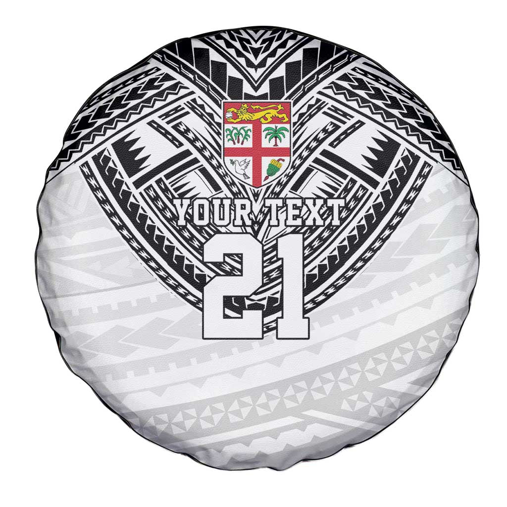 Flying Fijians Pacific Fiji Rugby Custom Spare Tire Cover Polynesian Pattern LT9 - Polynesian Pride