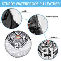 Flying Fijians Pacific Fiji Rugby Custom Spare Tire Cover Polynesian Pattern LT9 - Polynesian Pride