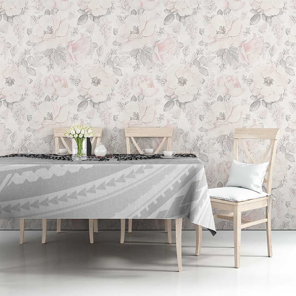 Flying Fijians Pacific Fiji Rugby Custom Tablecloth Polynesian Pattern