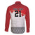 Ikale Tahi Pacific Tonga Rugby Custom Family Matching Off The Shoulder Long Sleeve Dress and Hawaiian Shirt Tongan Ngatu with Flag Pattern