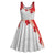 Ikale Tahi Pacific Tonga Rugby Custom Midi Dress Tongan Ngatu with Flag Pattern - Polynesian Pride