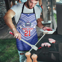 Manu Samoa Pacific Samoa Rugby Custom Apron Polynesian Pattern - Polynesian Pride