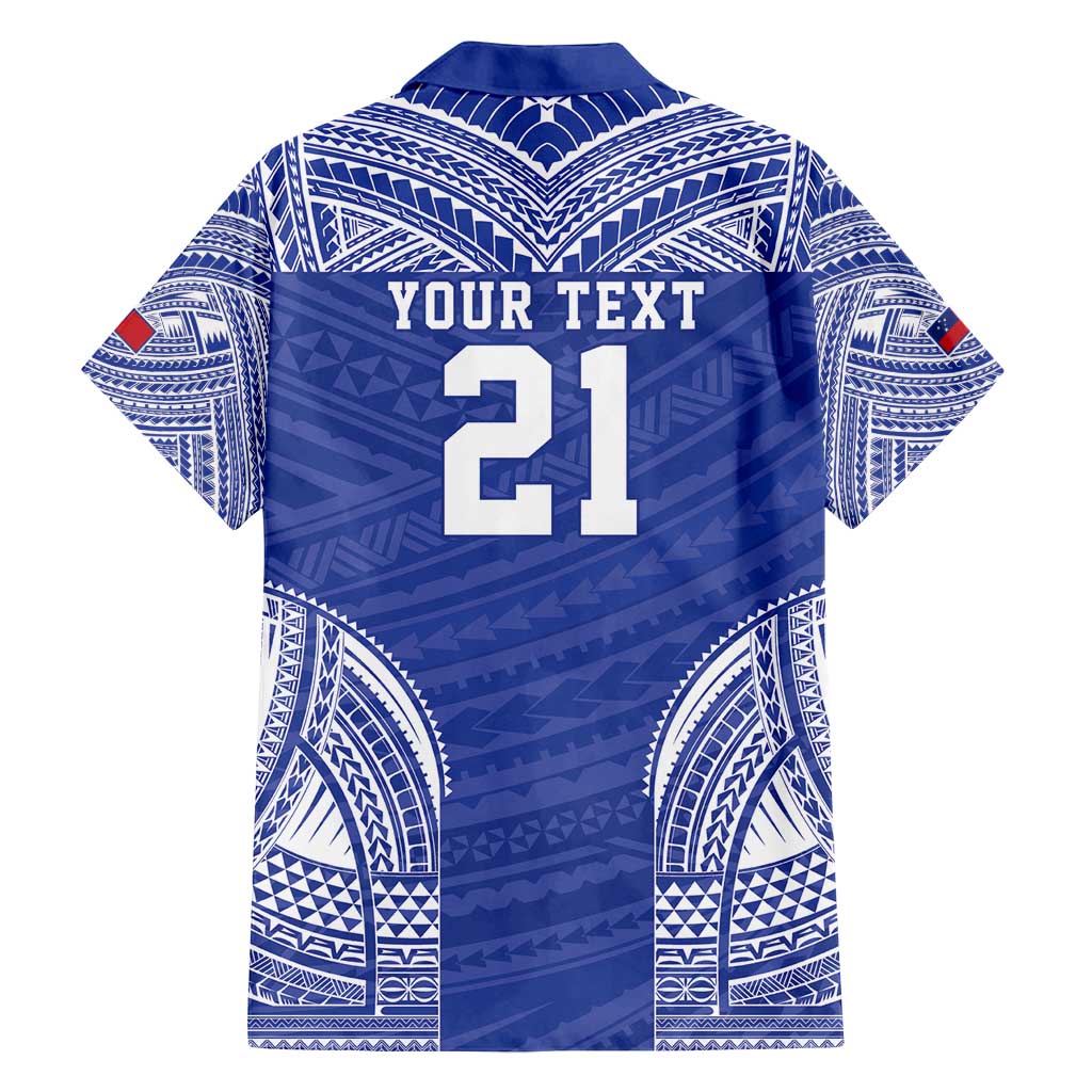 Manu Samoa Pacific Samoa Rugby Custom Family Matching Puletasi and Hawaiian Shirt Polynesian Pattern