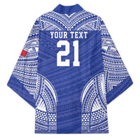 Manu Samoa Pacific Samoa Rugby Custom Kimono Polynesian Pattern - Polynesian Pride