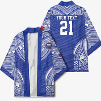 Manu Samoa Pacific Samoa Rugby Custom Kimono Polynesian Pattern - Polynesian Pride