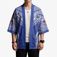 Manu Samoa Pacific Samoa Rugby Custom Kimono Polynesian Pattern - Polynesian Pride