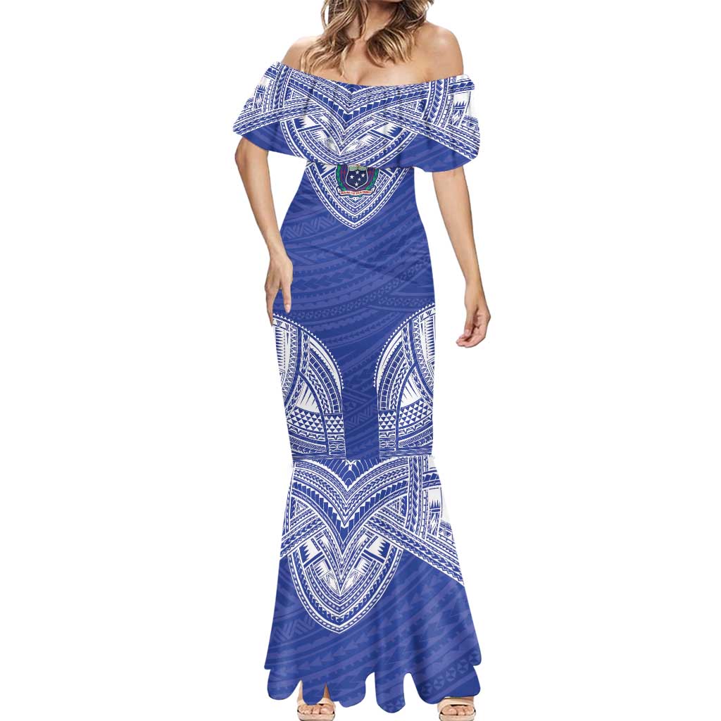 Manu Samoa Pacific Samoa Rugby Custom Mermaid Dress Polynesian Pattern LT9 - Polynesian Pride
