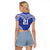 Manu Samoa Pacific Samoa Rugby Custom Raglan Cropped T Shirt Polynesian Pattern
