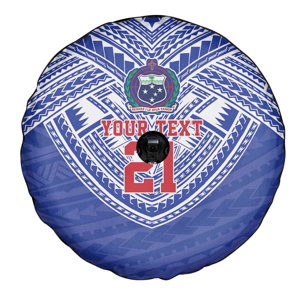 Manu Samoa Pacific Samoa Rugby Custom Spare Tire Cover Polynesian Pattern LT9 - Polynesian Pride