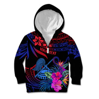 Custom American Samoa Kid Hoodie Manu'a Cession Day Polynesian Tribal LT9 - Polynesian Pride