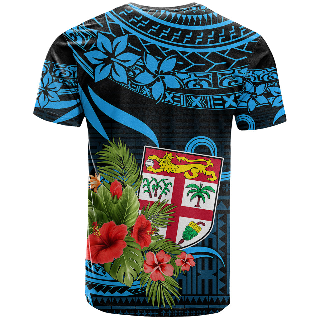Custom Fiji Islands T Shirt With Polynesian Tribal Happy National Day LT9 - Polynesian Pride